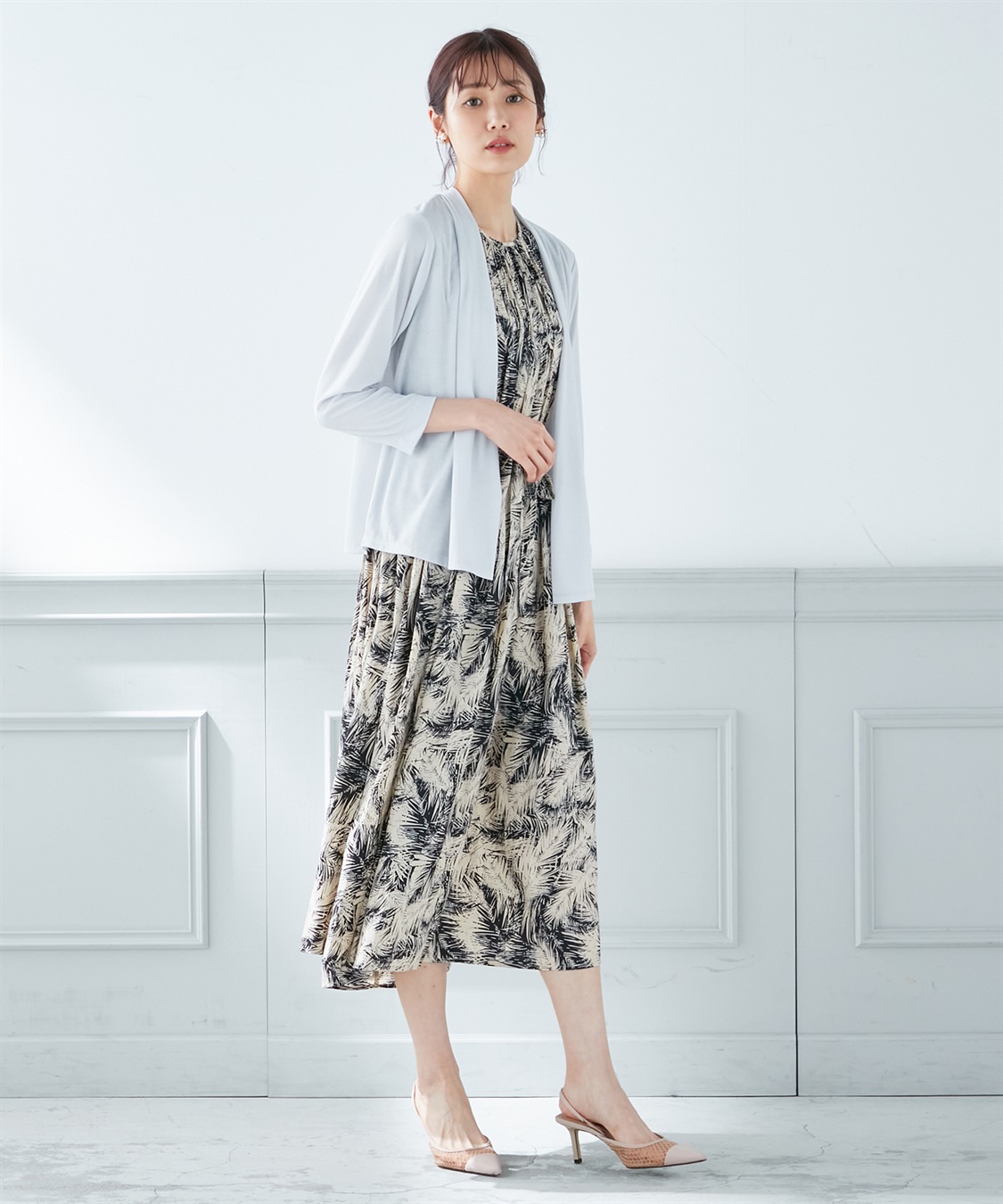 A/C DESIGN BY ALPHA CUBIC 【接触冷感】ショートカットソーカーディガン_sub_8