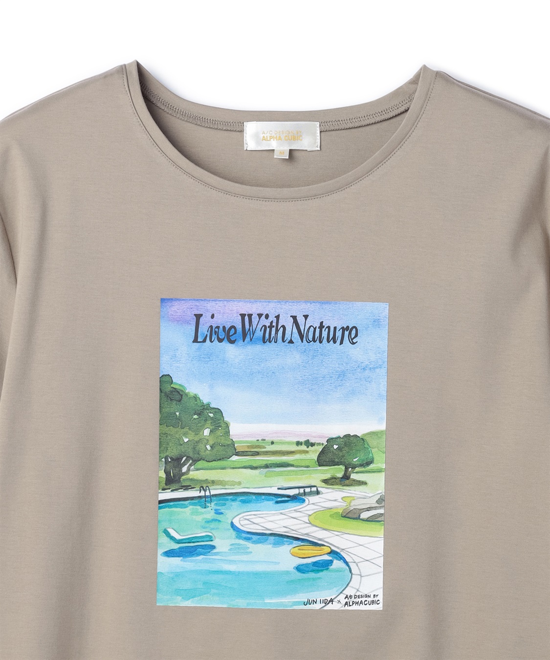 A/C DESIGN BY ALPHA CUBIC 【接触冷感】風景プリントTシャツ_sub_11