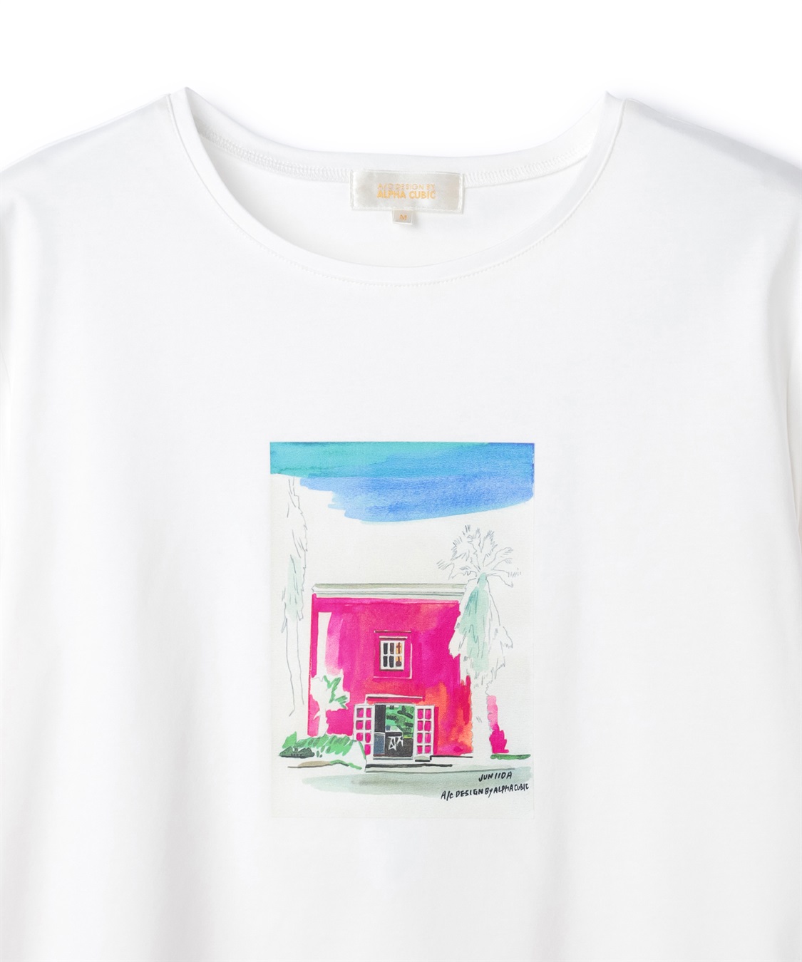 A/C DESIGN BY ALPHA CUBIC 【接触冷感】ハウスプリントTシャツ_sub_11