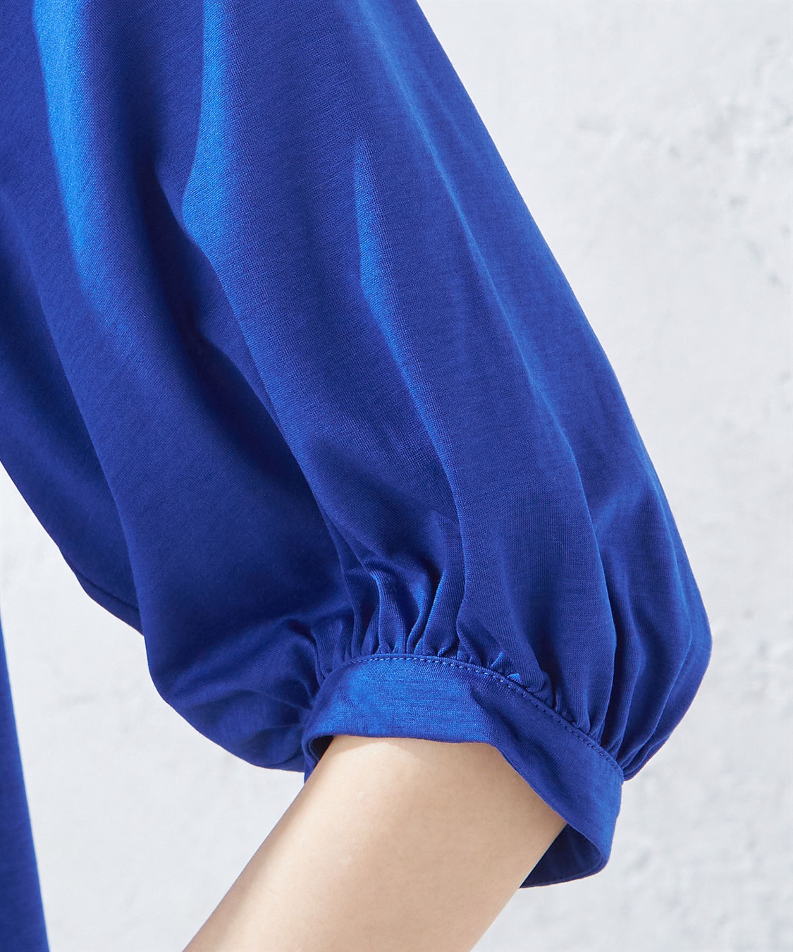 A/C DESIGN BY ALPHA CUBIC 【接触冷感】ギャザーネックプルオーバー_sub_6