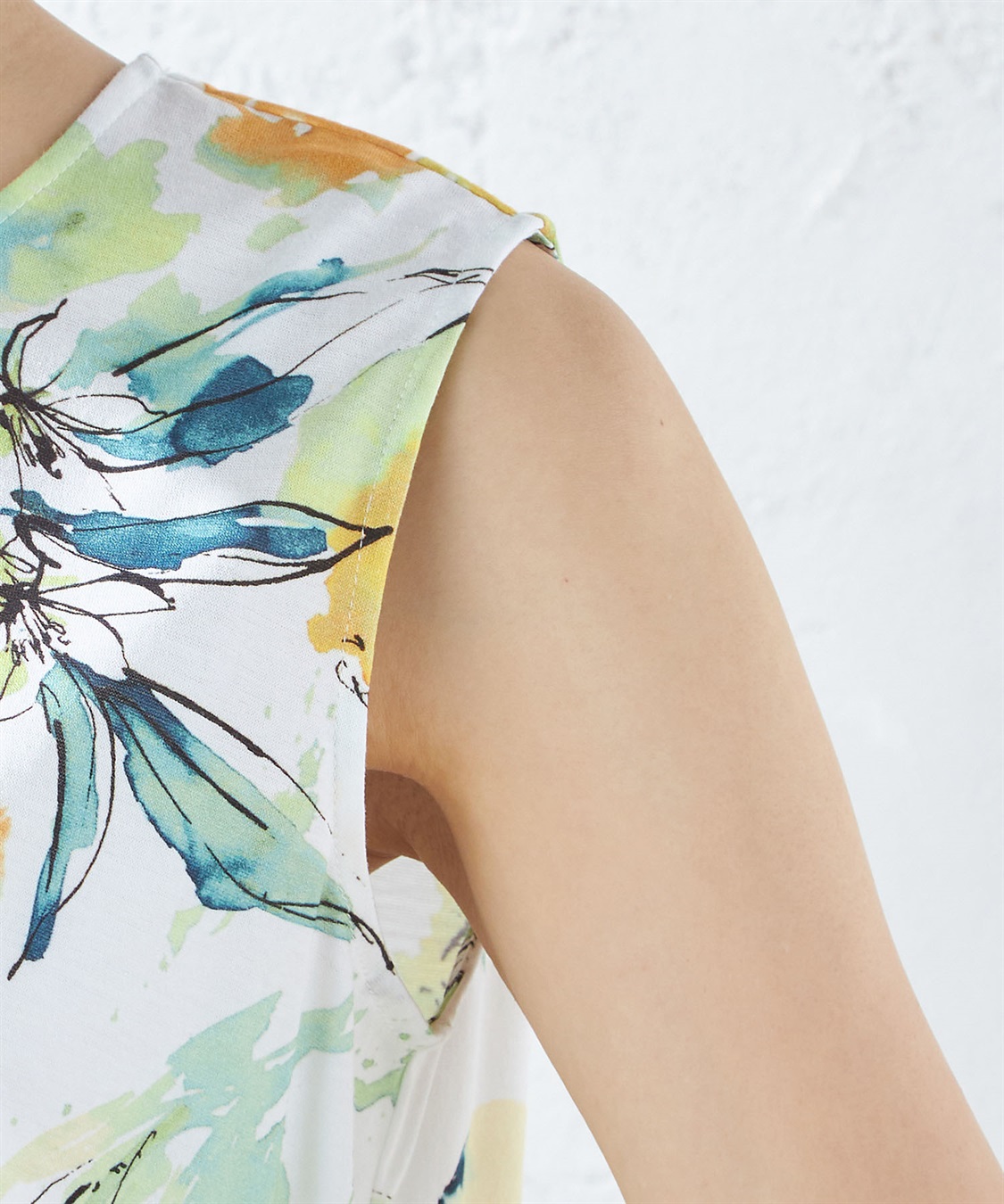 A/C DESIGN BY ALPHA CUBIC フルーツプリントノースリーブプルオーバー_sub_4