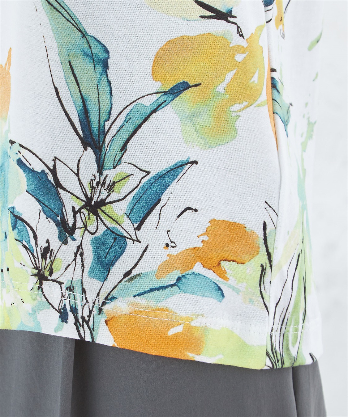 A/C DESIGN BY ALPHA CUBIC フルーツプリントノースリーブプルオーバー_sub_5