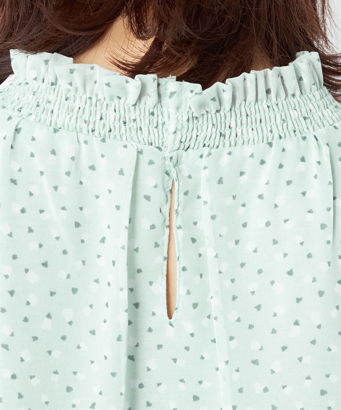 A/C DESIGN BY ALPHA CUBIC プリントシャーリングTブラウス_sub_5