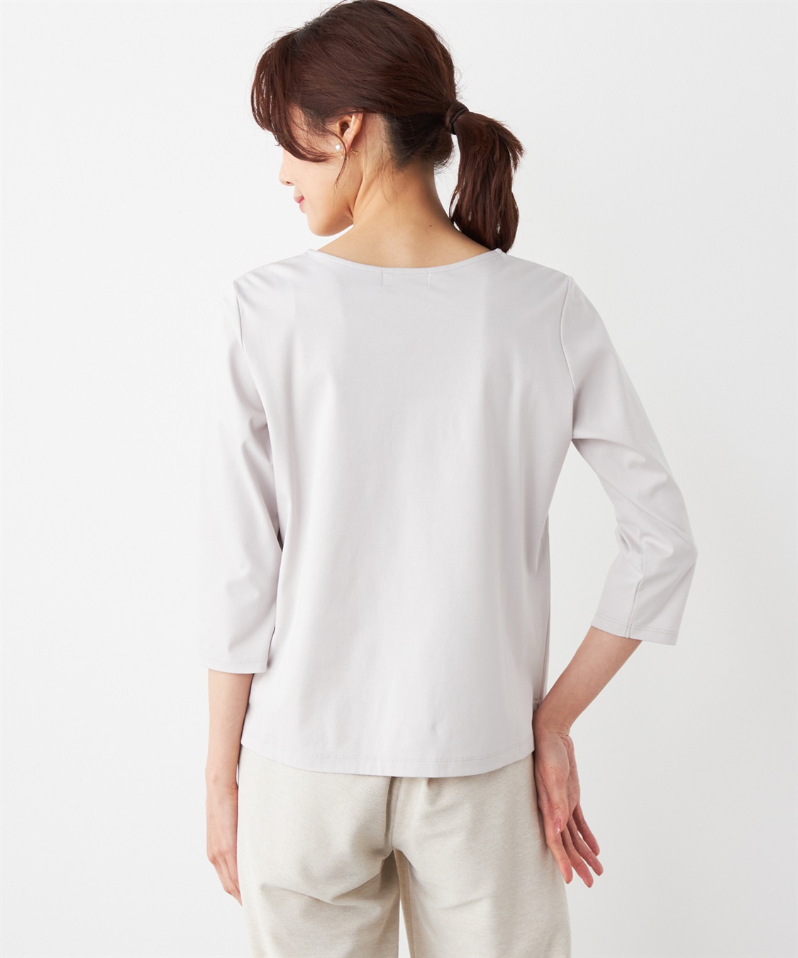 七分袖Tシャツ A/C DESIGN BY ALPHA CUBIC|クロスプラス公式通販サイト ハブホックス 七部袖 Tシャツ S 160cm