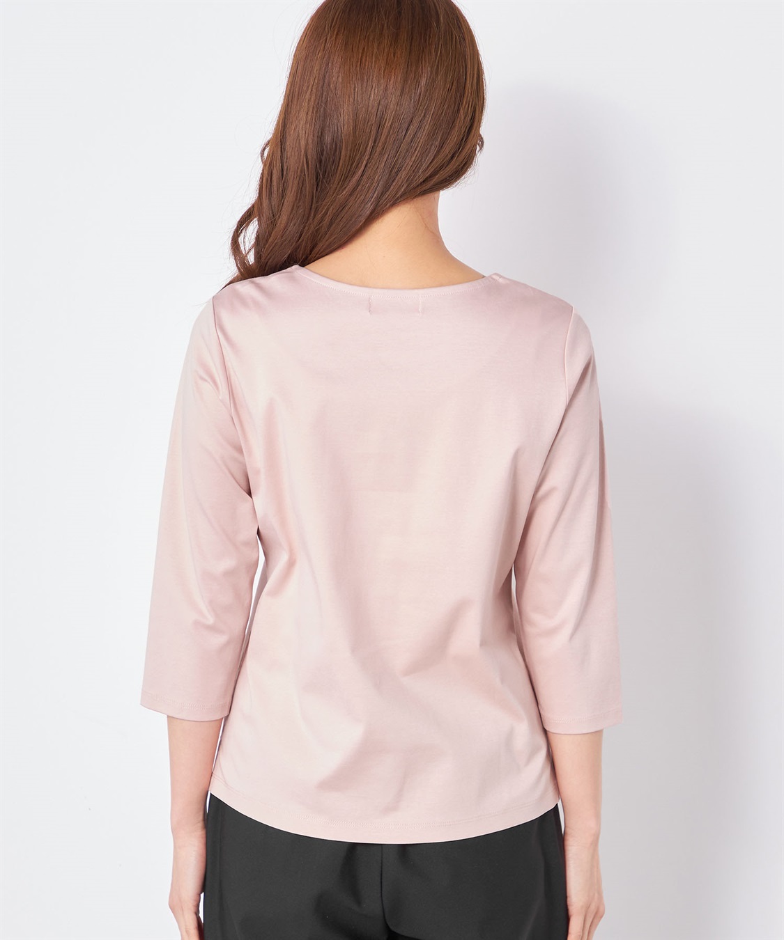 七分袖カラーTシャツ A/C DESIGN BY ALPHA CUBIC｜クロスプラス公式通販サイト