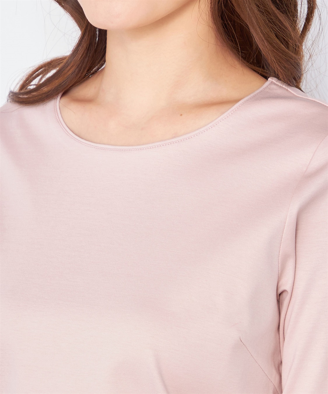 A/C DESIGN BY ALPHA CUBIC 七分袖カラーTシャツ_sub_3