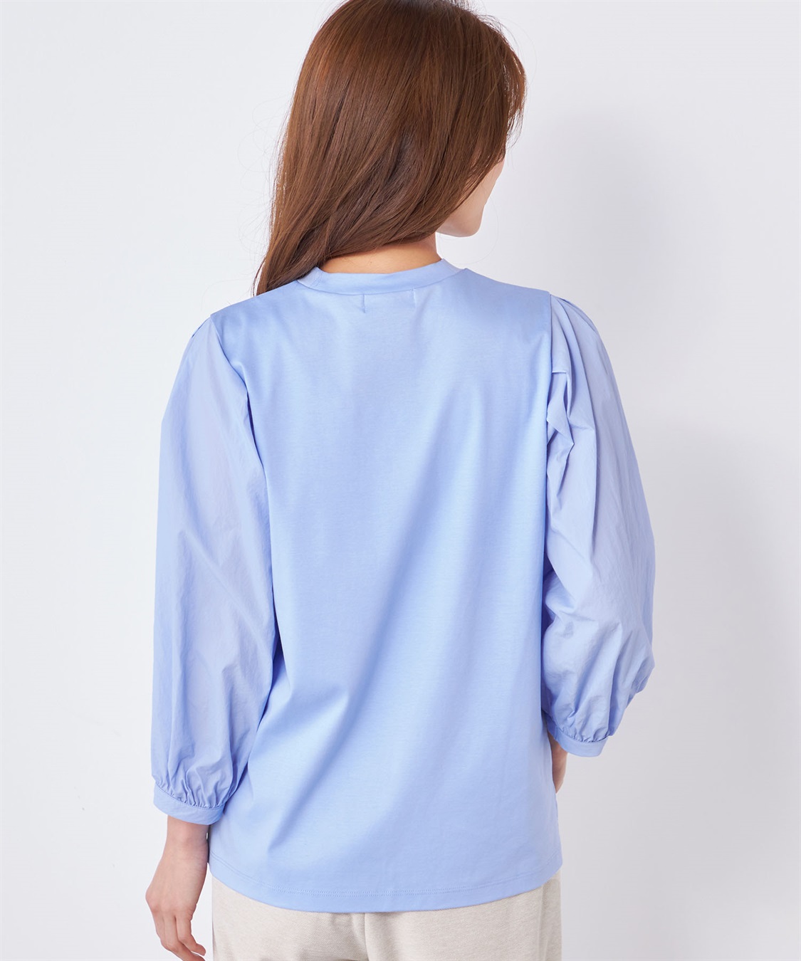 A/C DESIGN BY ALPHA CUBIC ボリュームスリーブプルオーバー_sub_3