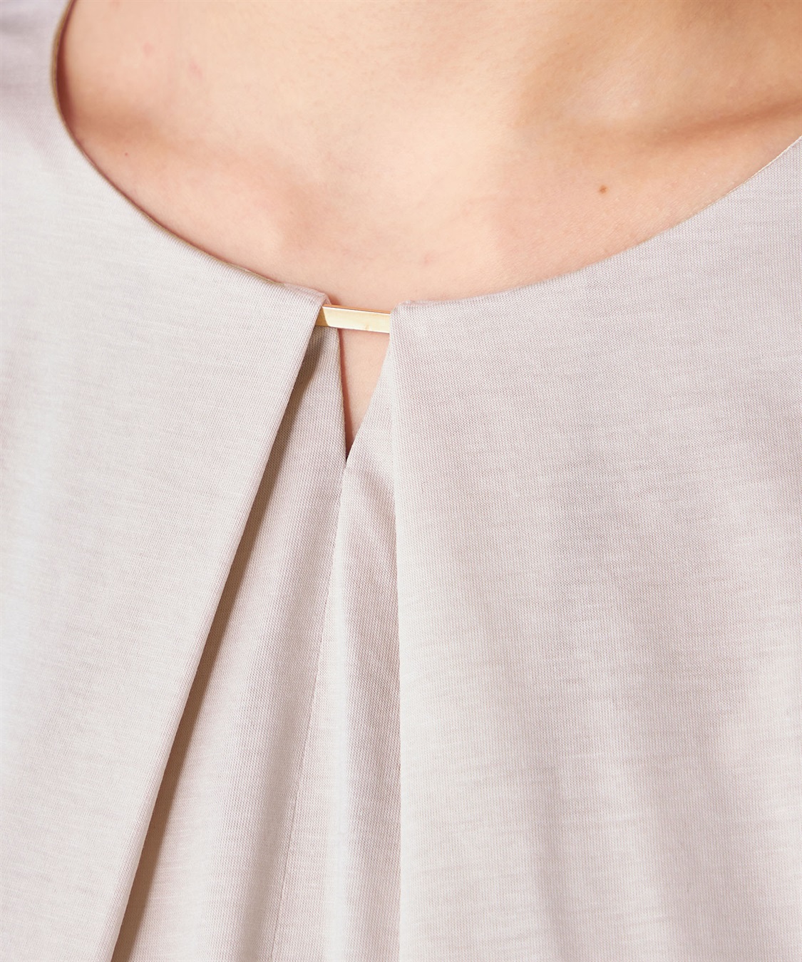 A/C DESIGN BY ALPHA CUBIC メタルバーTブラウス_sub_5