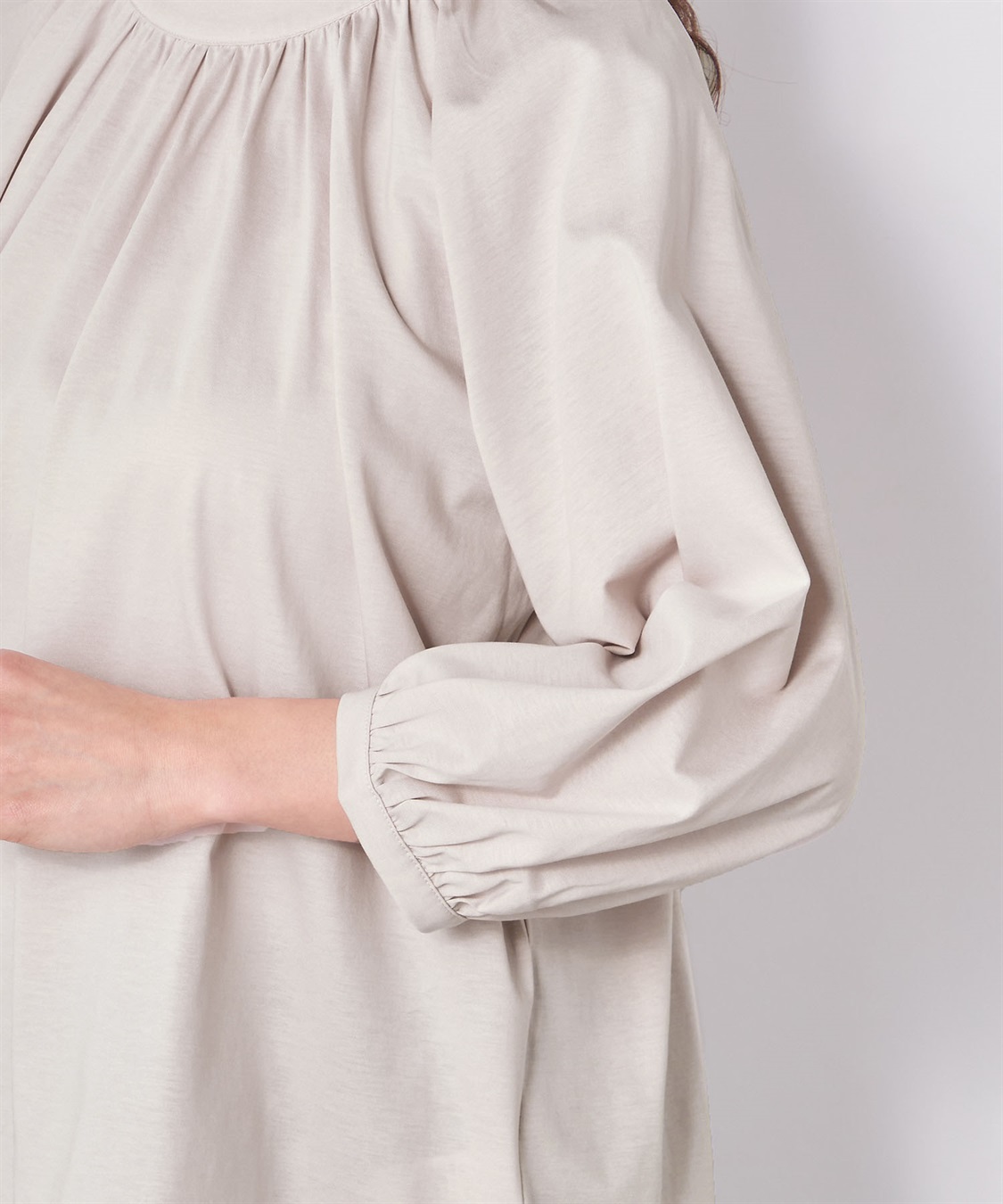 A/C DESIGN BY ALPHA CUBIC ギャザーネックプルオーバー_sub_6