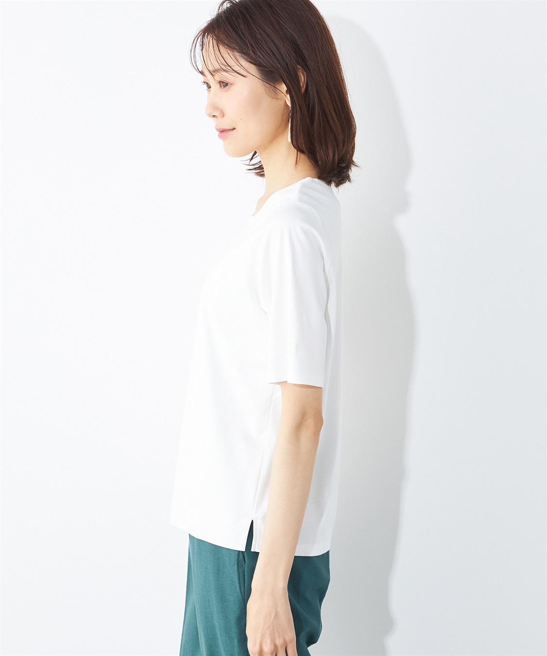 A/C DESIGN BY ALPHA CUBIC ダブルフロントTシャツ_sub_1