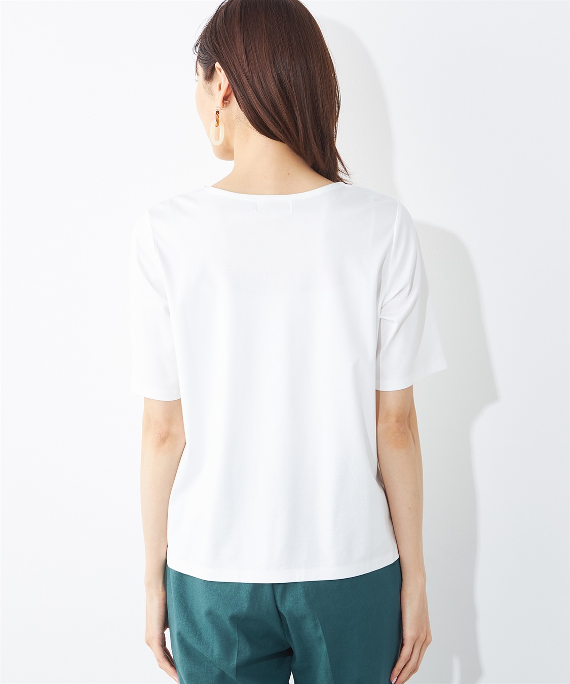 A/C DESIGN BY ALPHA CUBIC ダブルフロントTシャツ_sub_2