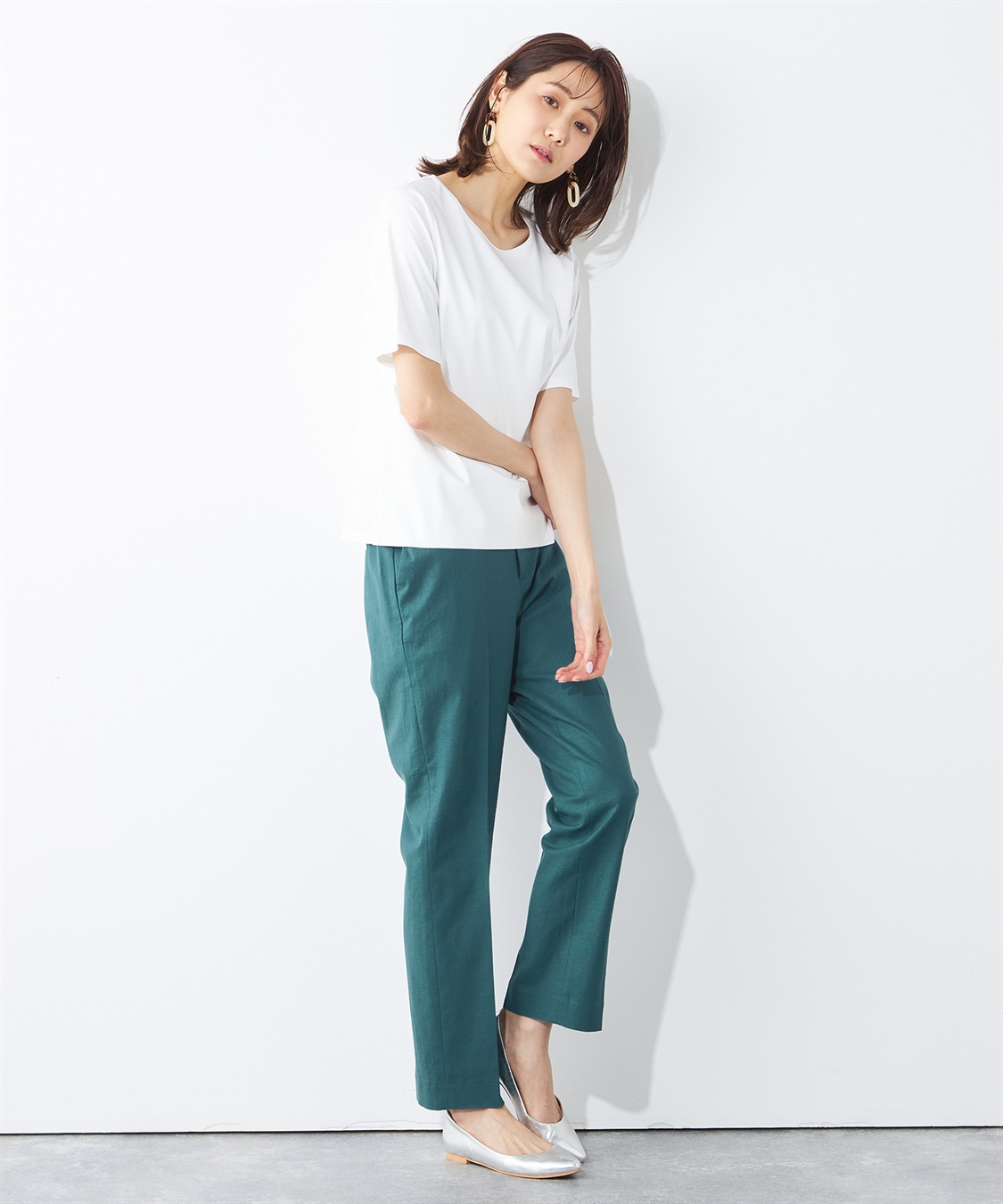 A/C DESIGN BY ALPHA CUBIC ダブルフロントTシャツ_sub_7