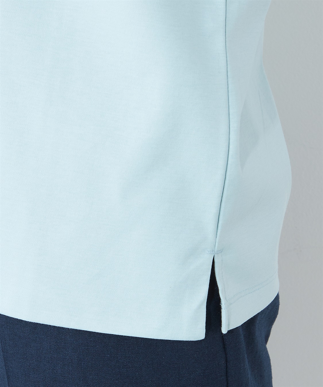 A/C DESIGN BY ALPHA CUBIC ダブルフロントカラーTシャツ_sub_5