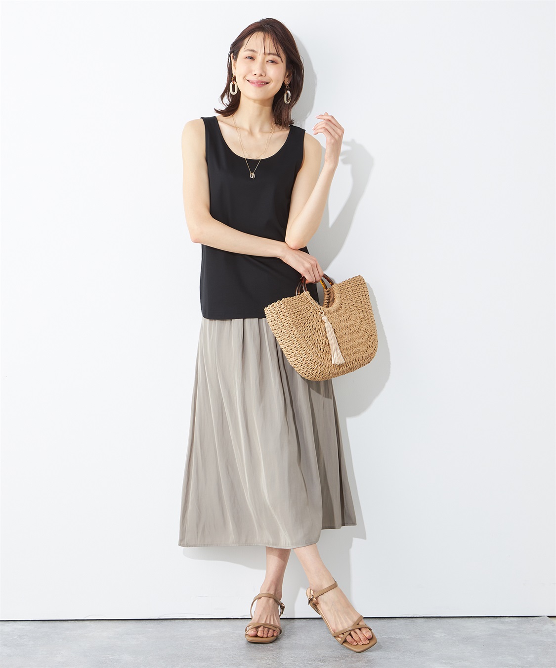 A/C DESIGN BY ALPHA CUBIC 【接触冷感】コットンタンクトップ_sub_7