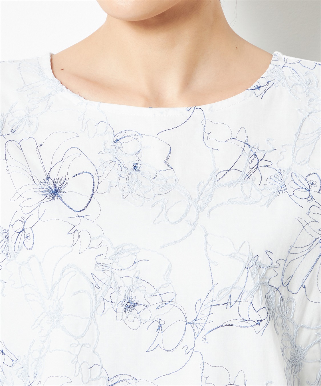 A/C DESIGN BY ALPHA CUBIC フロント刺繍プルオーバー_sub_3