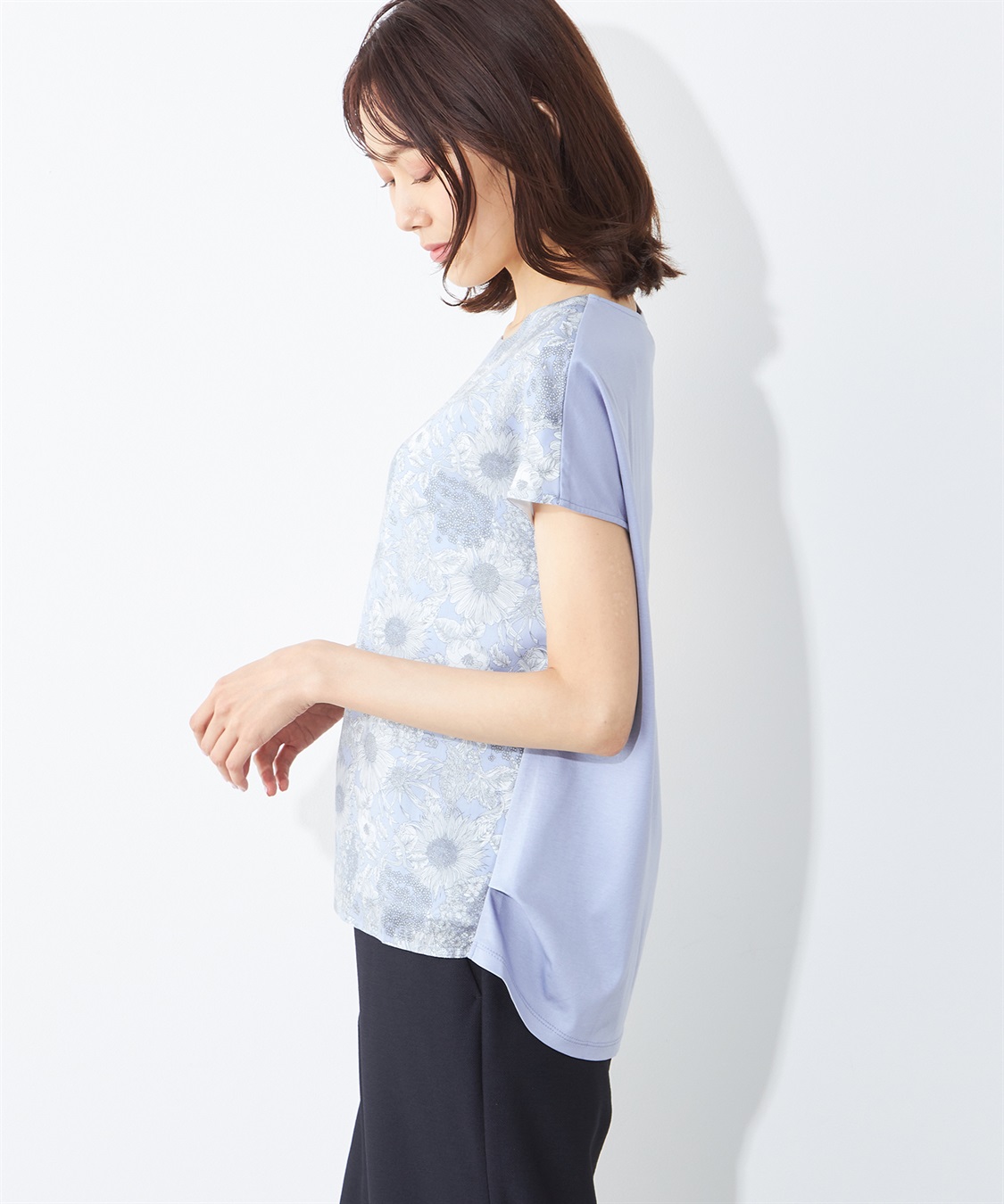 A/C DESIGN BY ALPHA CUBIC リバティプリントプルオーバー_sub_2