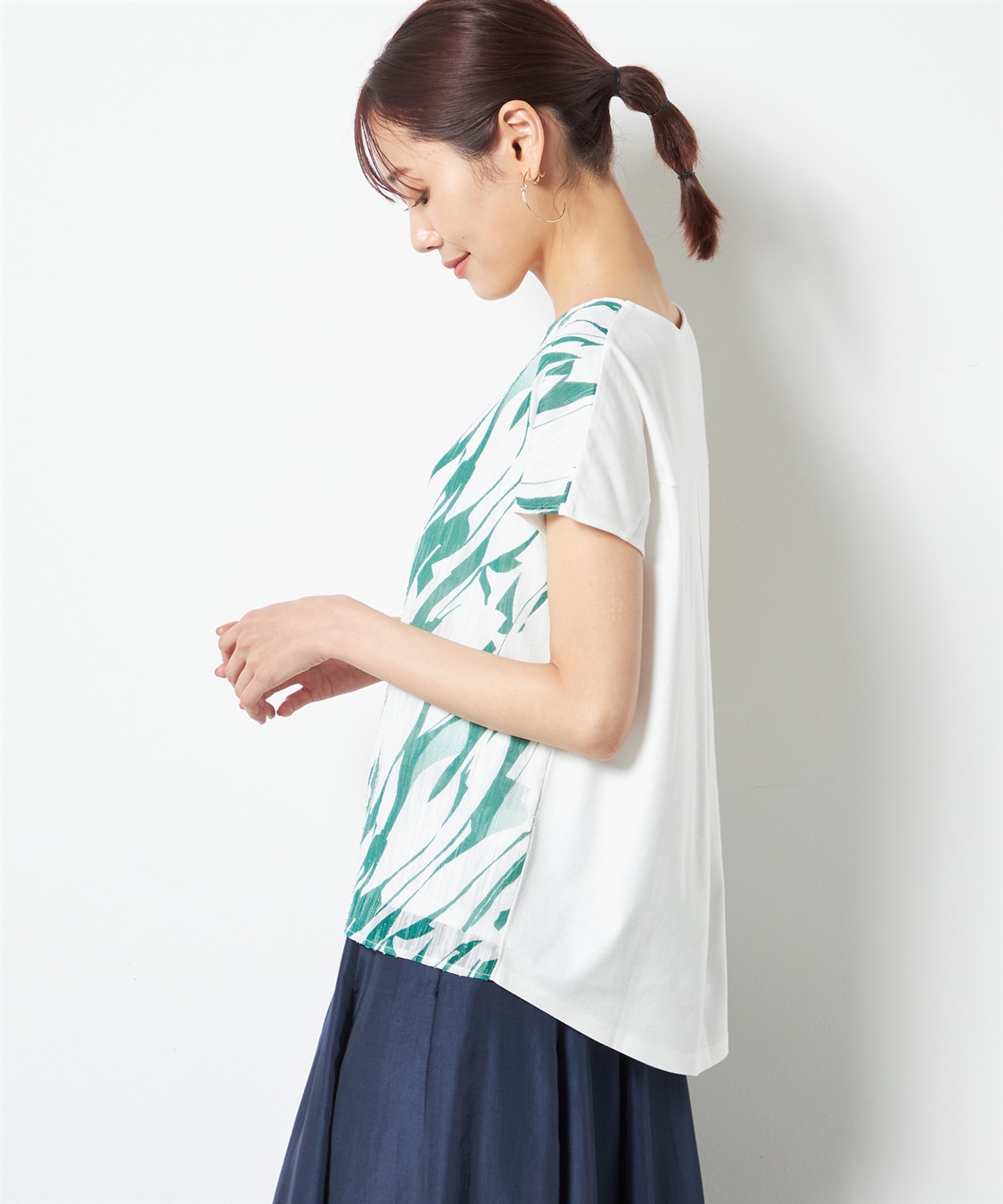 A/C DESIGN BY ALPHA CUBIC フロントプリントプルオーバー_sub_2