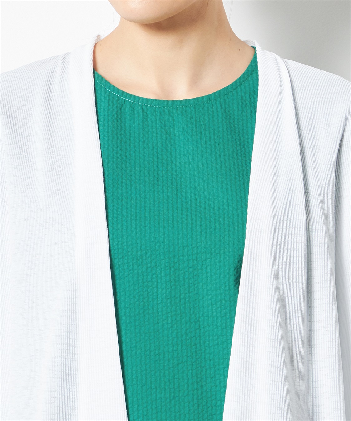 A/C DESIGN BY ALPHA CUBIC 【接触冷感】【UV対策】メトロカーディガン_sub_3