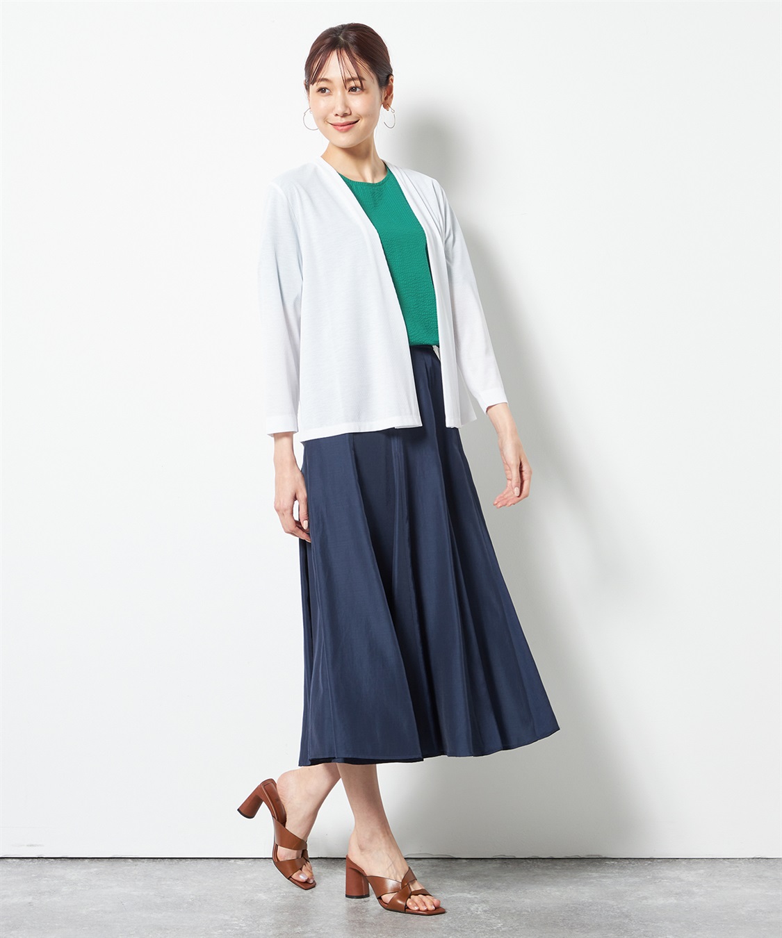 A/C DESIGN BY ALPHA CUBIC 【接触冷感】【UV対策】メトロカーディガン_sub_7