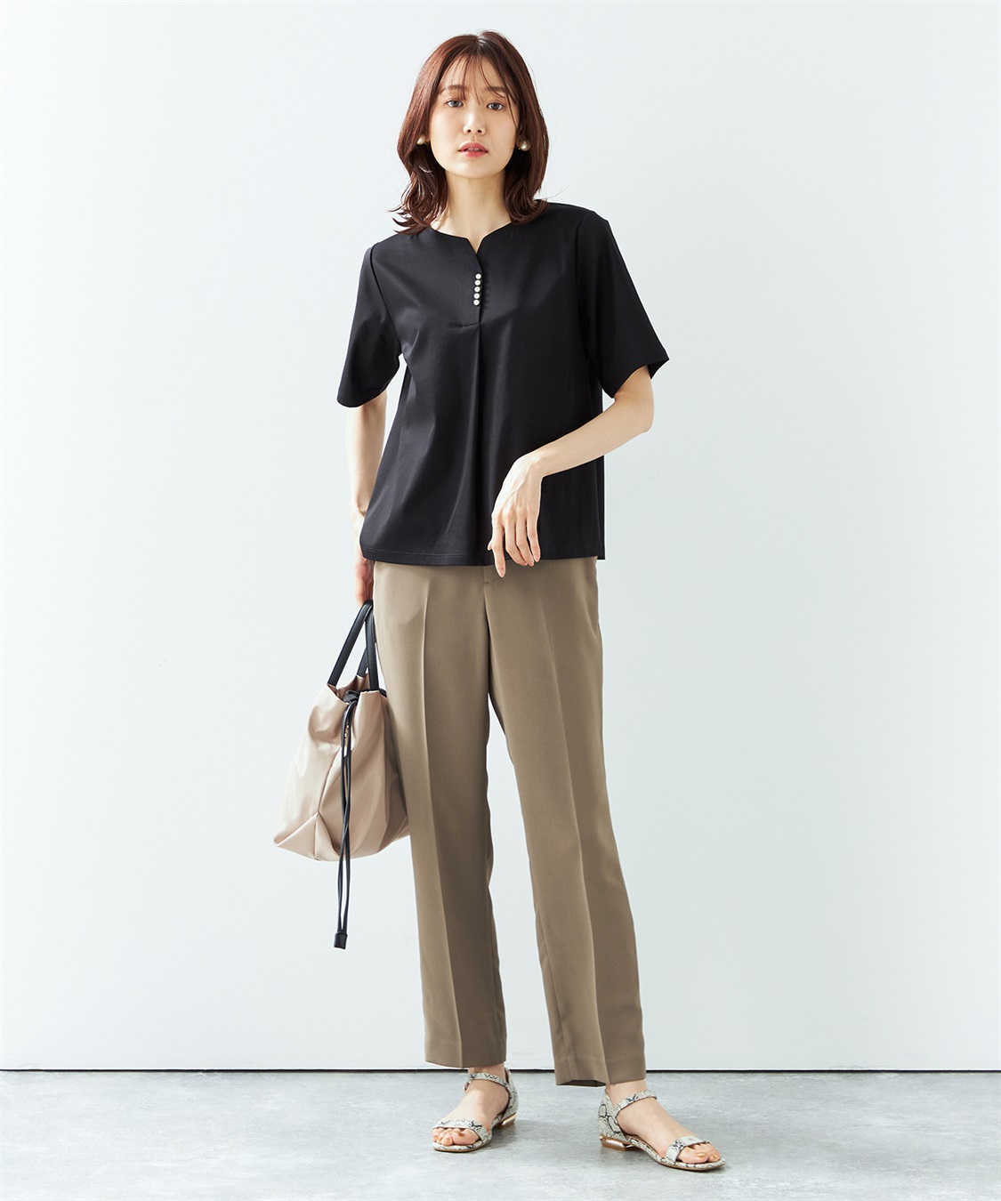 A/C DESIGN BY ALPHA CUBIC 【接触冷感】【UV対策】パールスキッパープルオーバー_sub_8