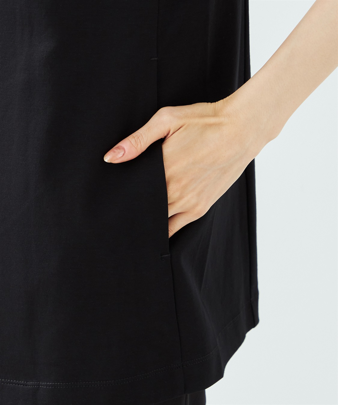 A/C DESIGN BY ALPHA CUBIC 【接触冷感】カットソージレ_sub_7