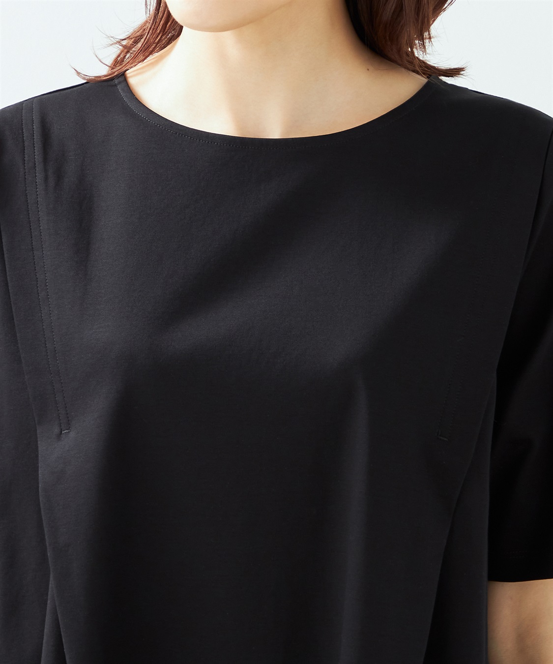 A/C DESIGN BY ALPHA CUBIC 【接触冷感】フレアチュニックプルオーバー_sub_4