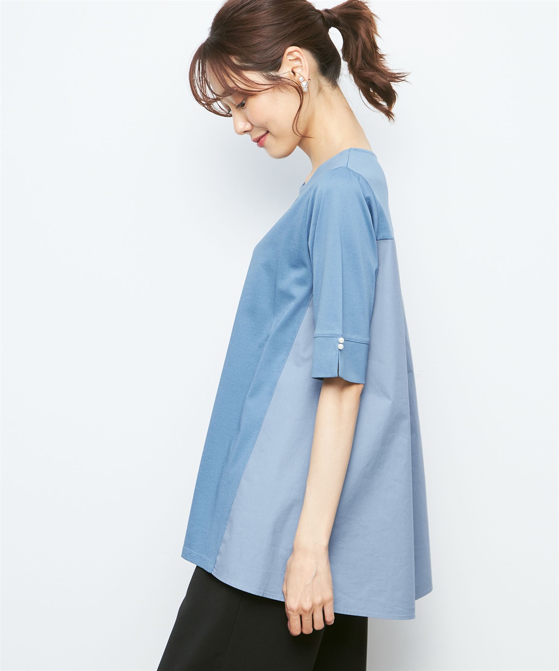 A/C DESIGN BY ALPHA CUBIC バックタックTシャツ_sub_1