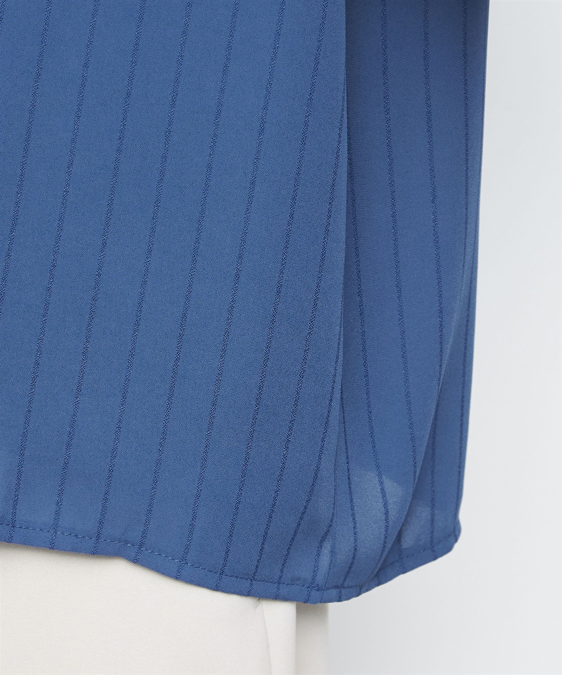 A/C DESIGN BY ALPHA CUBIC ストライプシフォンプルオーバー_sub_5