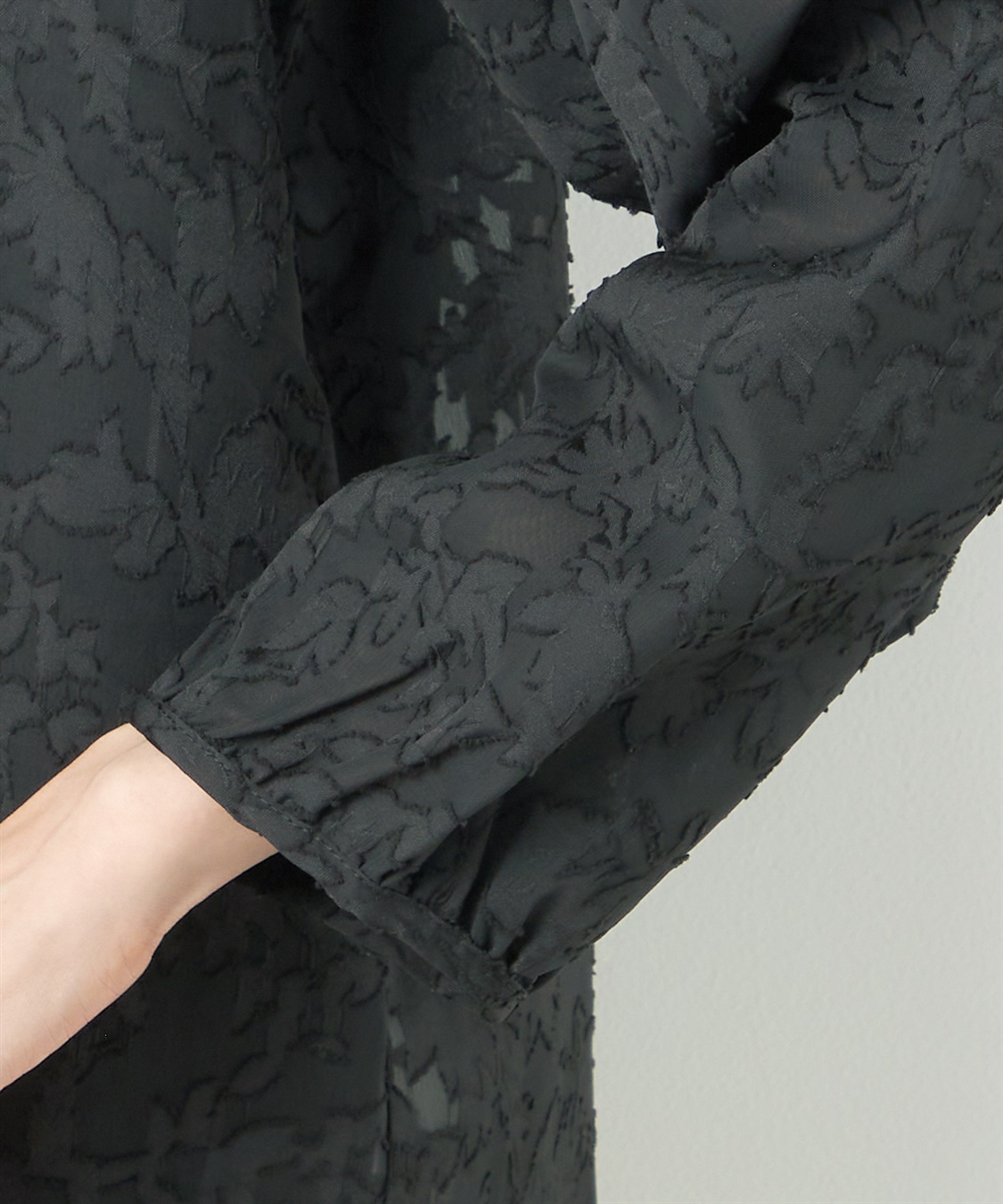 A/C DESIGN BY ALPHA CUBIC ジャガードカットブラウス_sub_6