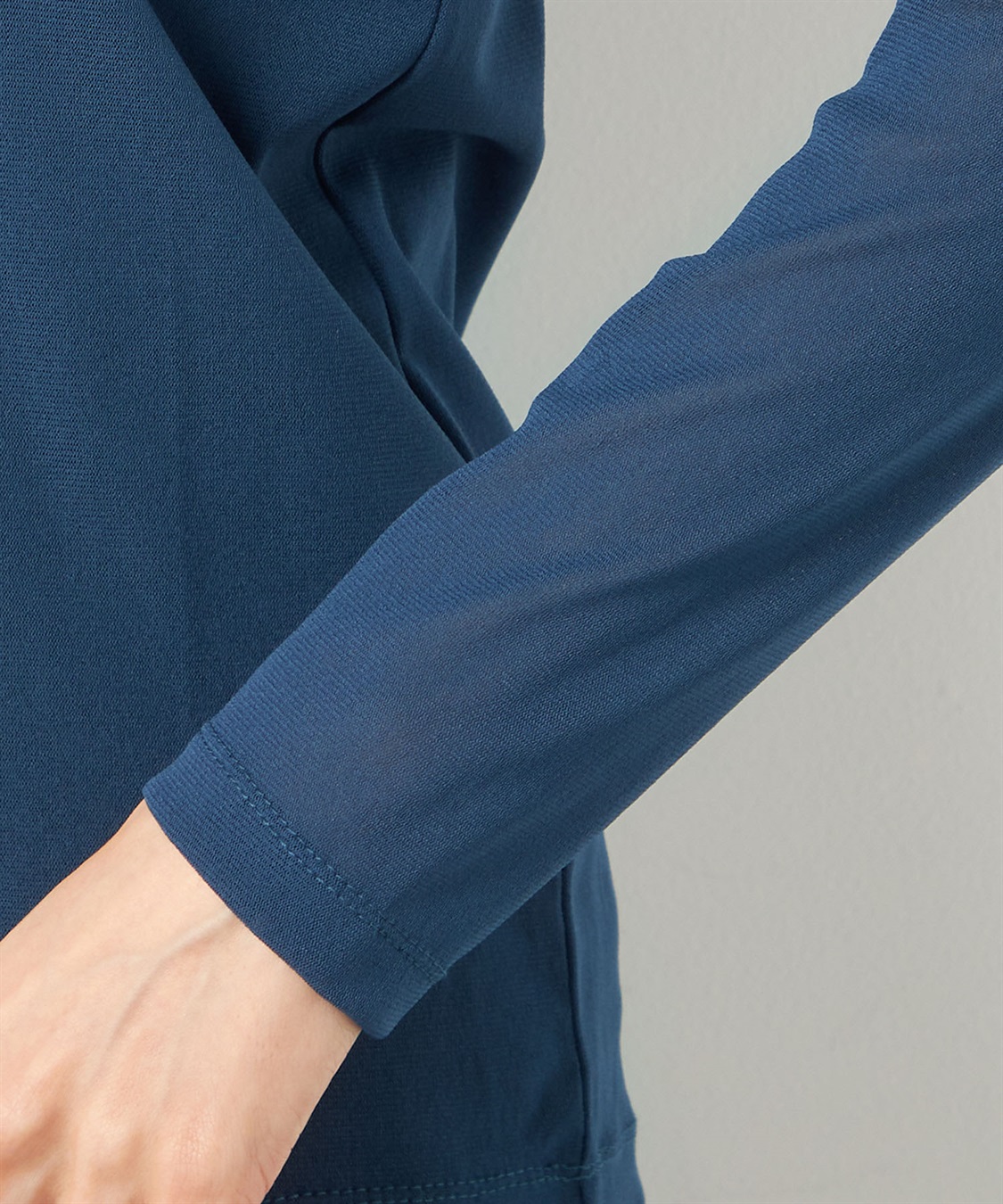 A/C DESIGN BY ALPHA CUBIC メローハイネックカットソー_sub_5