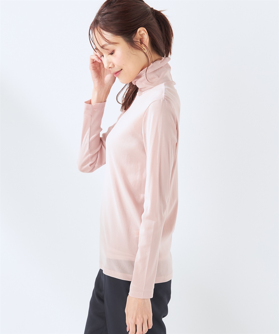 A/C DESIGN BY ALPHA CUBIC メローハイネック_sub_1