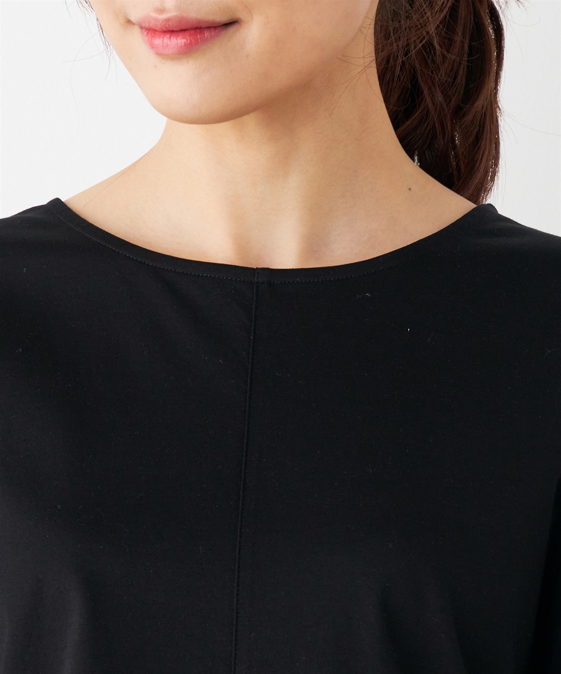 A/C DESIGN BY ALPHA CUBIC パール使いパフスリーブTシャツ_sub_4