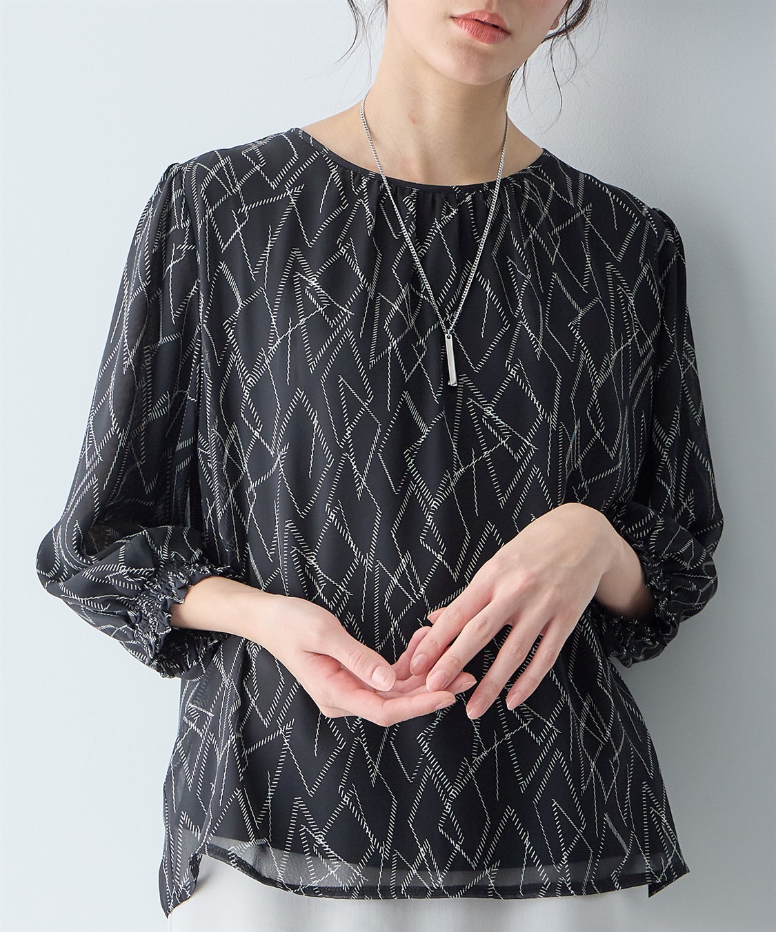 A/C DESIGN BY ALPHA CUBIC シャーリングプルオーバー_sub_5