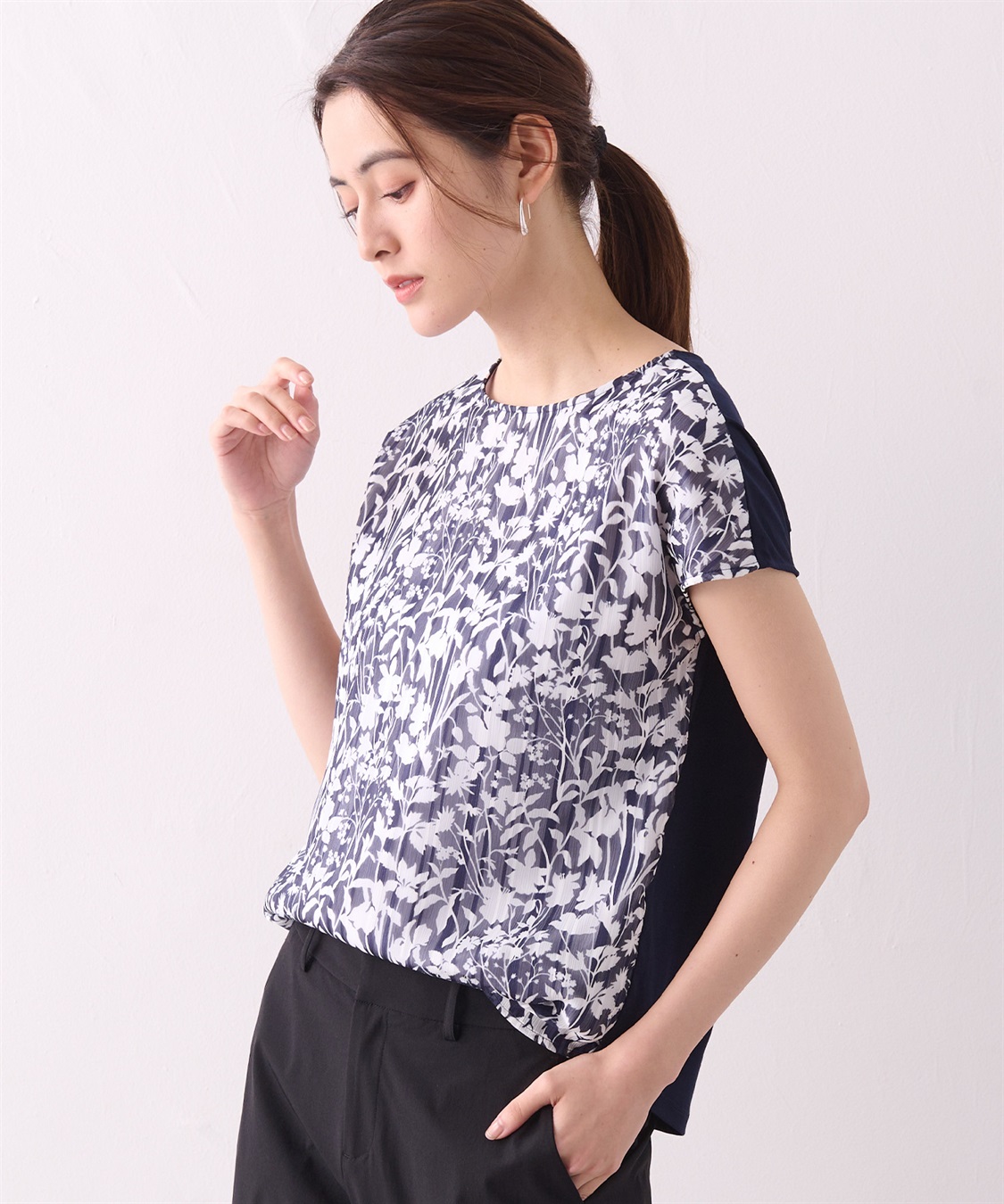 A/C DESIGN BY ALPHA CUBIC リバティプリントプルオーバー_sub_4