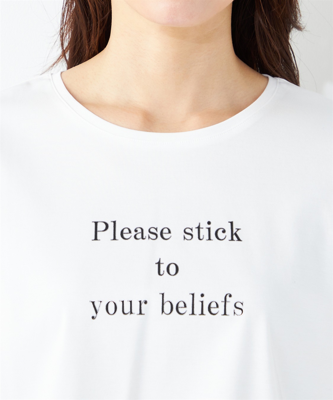 A/C DESIGN BY ALPHA CUBIC ロゴプリントTシャツ_sub_3