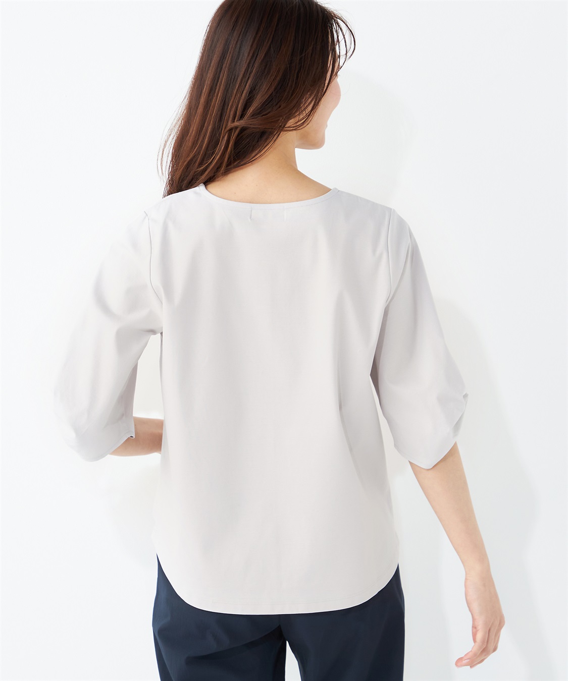 A/C DESIGN BY ALPHA CUBIC タックスリーブプルオーバー_sub_2