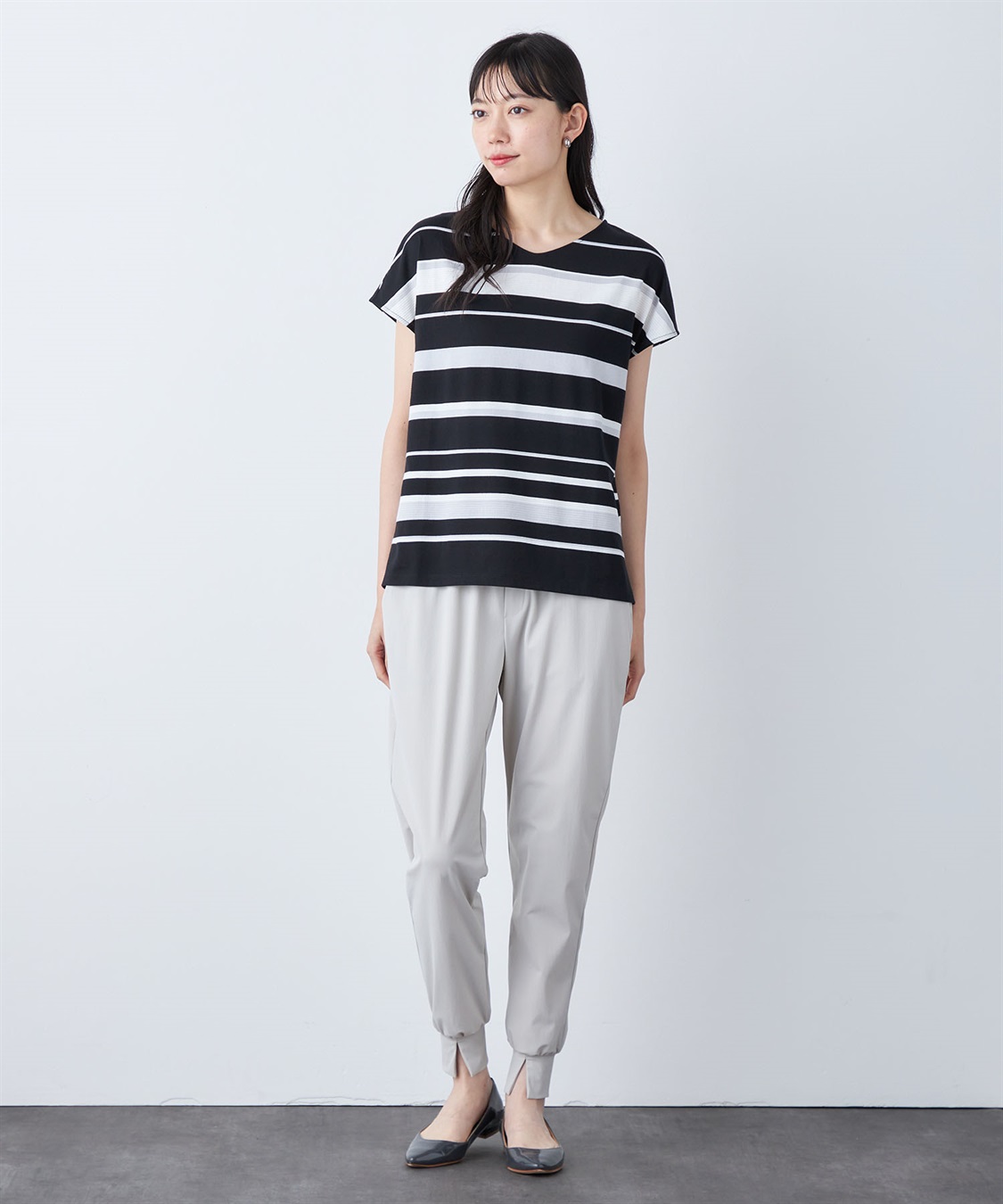 A/C DESIGN BY ALPHA CUBIC マルチボーダープルオーバー_sub_4