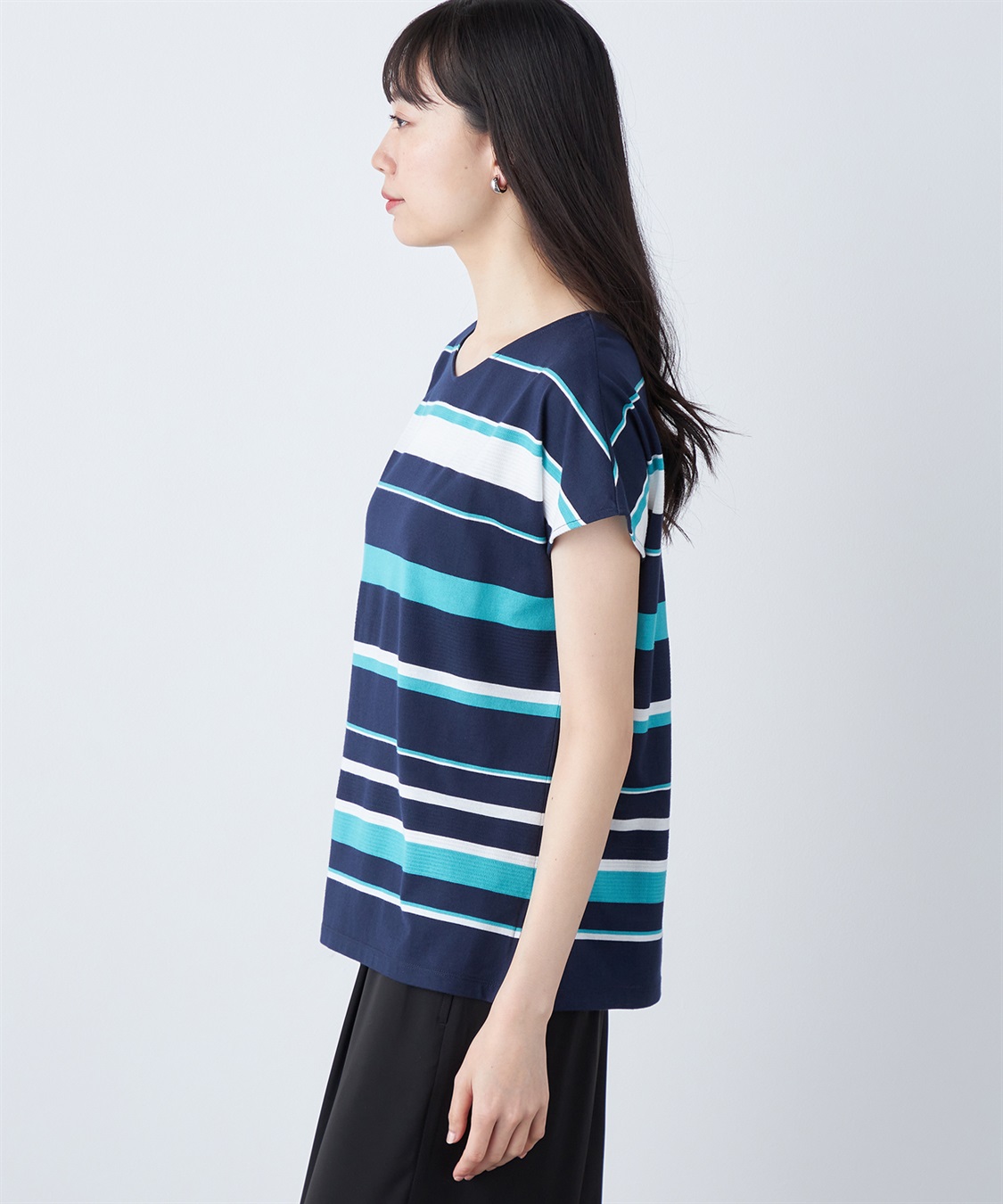 A/C DESIGN BY ALPHA CUBIC マルチボーダープルオーバー_sub_16