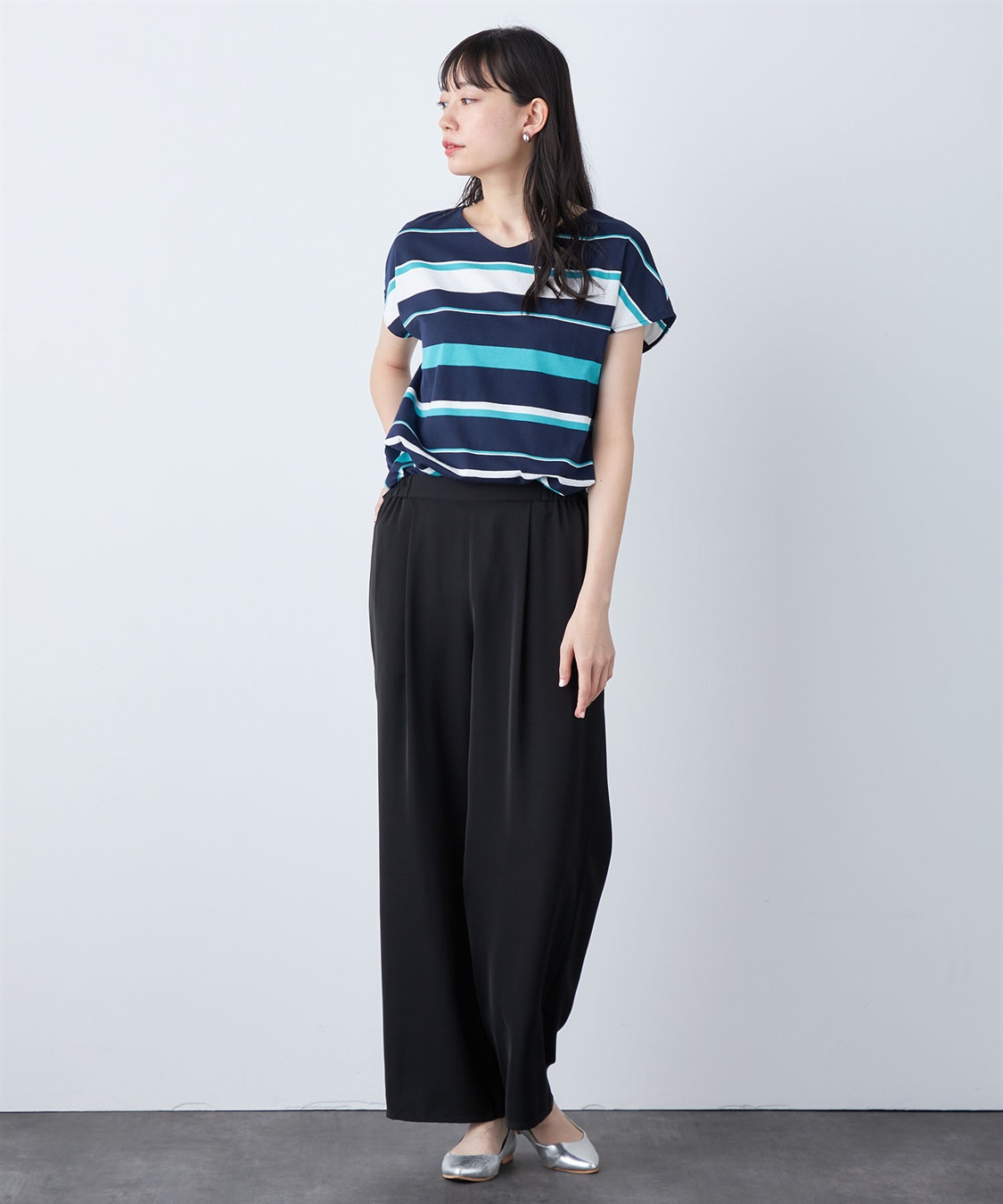 A/C DESIGN BY ALPHA CUBIC マルチボーダープルオーバー_sub_18