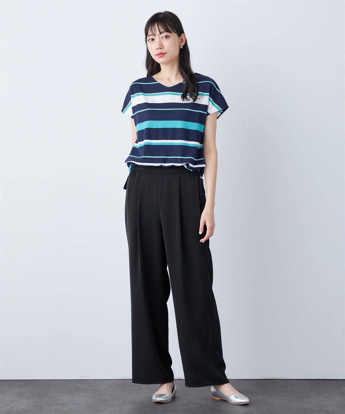 A/C DESIGN BY ALPHA CUBIC マルチボーダープルオーバー_sub_20