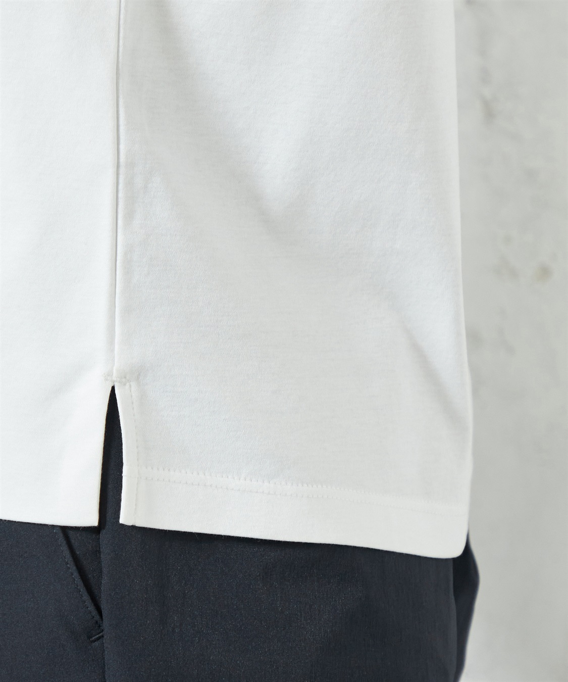 A/C DESIGN BY ALPHA CUBIC 【UVカット・冷感】ダブルフロントシルケットスムースプルオーバー_sub_10