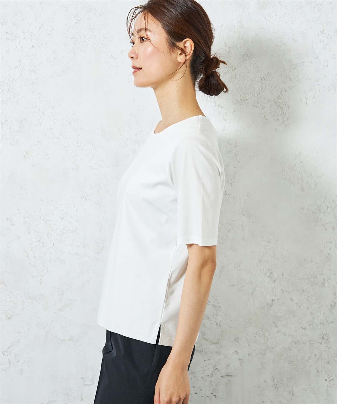 A/C DESIGN BY ALPHA CUBIC 【UVカット・冷感】ダブルフロントシルケットスムースプルオーバー_sub_18