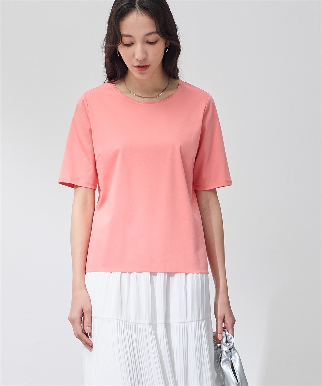 A/C DESIGN BY ALPHA CUBIC 【UVカット・冷感】ダブルフロントシルケットスムースプルオーバー_sub_4