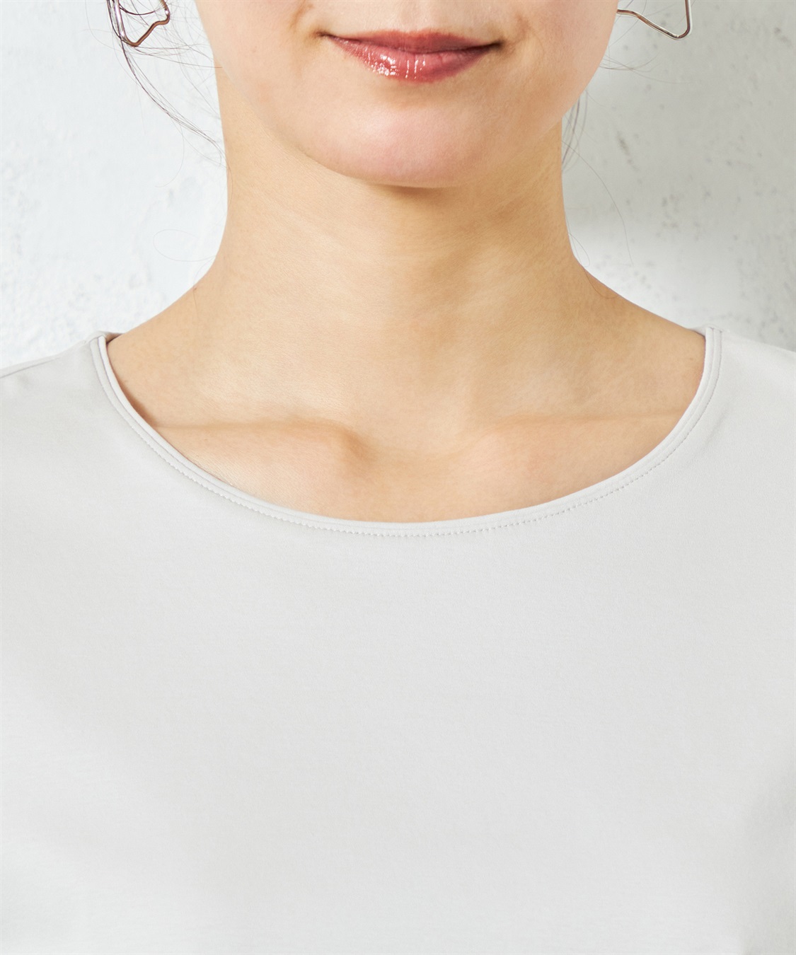 A/C DESIGN BY ALPHA CUBIC 【UVカット・冷感】ダブルフロントシルケットスムースプルオーバー_sub_9