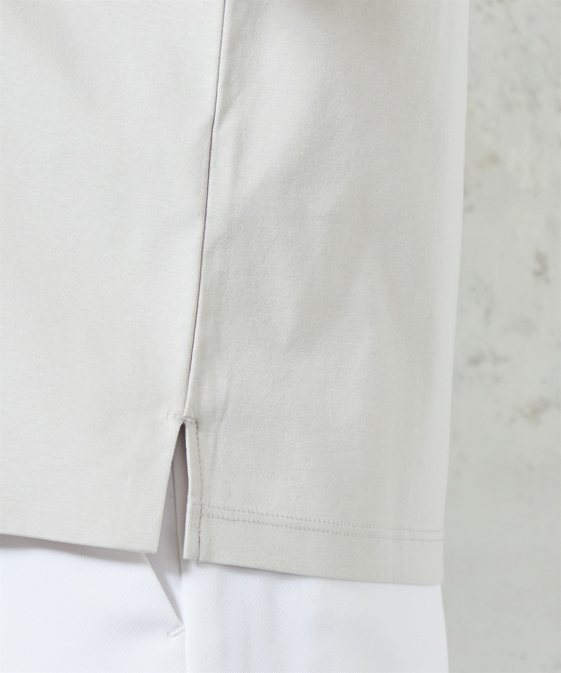 A/C DESIGN BY ALPHA CUBIC 【UVカット・冷感】ダブルフロントシルケットスムースプルオーバー_sub_11