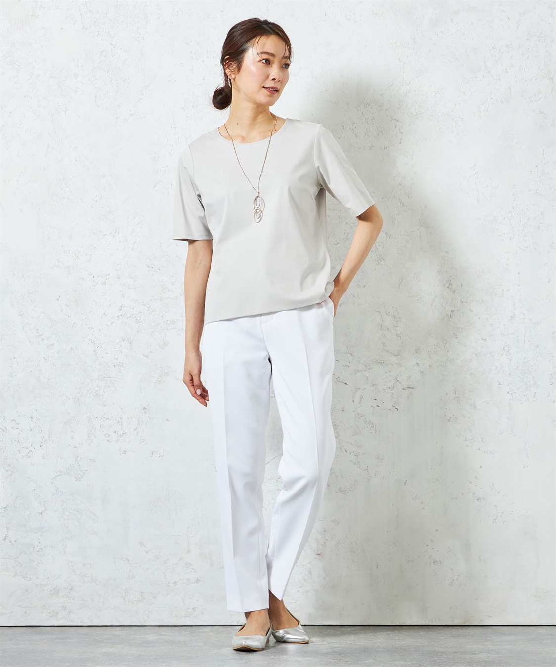 A/C DESIGN BY ALPHA CUBIC 【UVカット・冷感】ダブルフロントシルケットスムースプルオーバー_sub_16