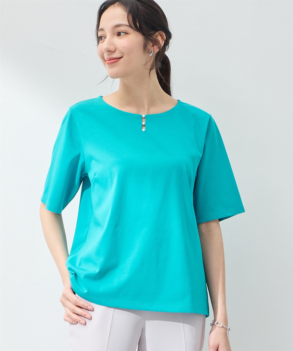 A/C DESIGN BY ALPHA CUBIC 【UVカット】パールプルオーバー_sub_7