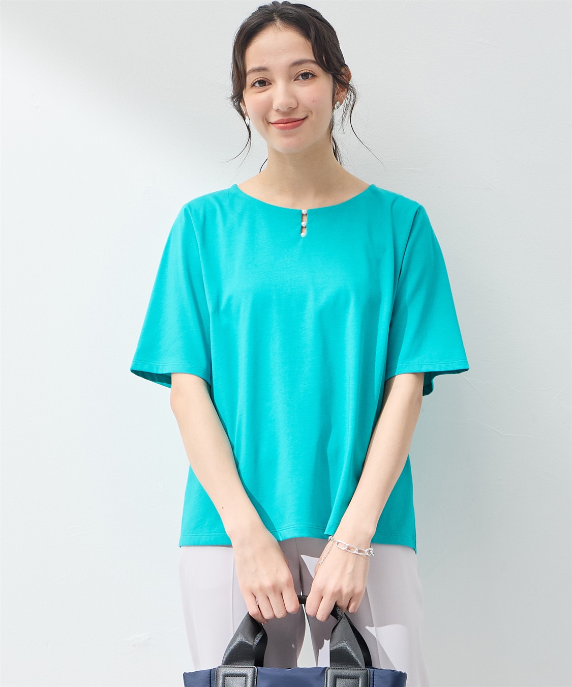 A/C DESIGN BY ALPHA CUBIC 【UVカット】パールプルオーバー_sub_10