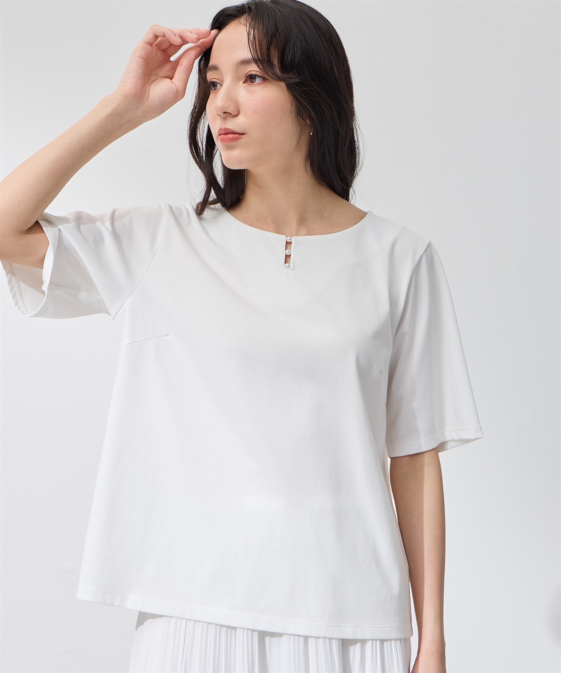 A/C DESIGN BY ALPHA CUBIC 【UVカット】パールプルオーバー_sub_22