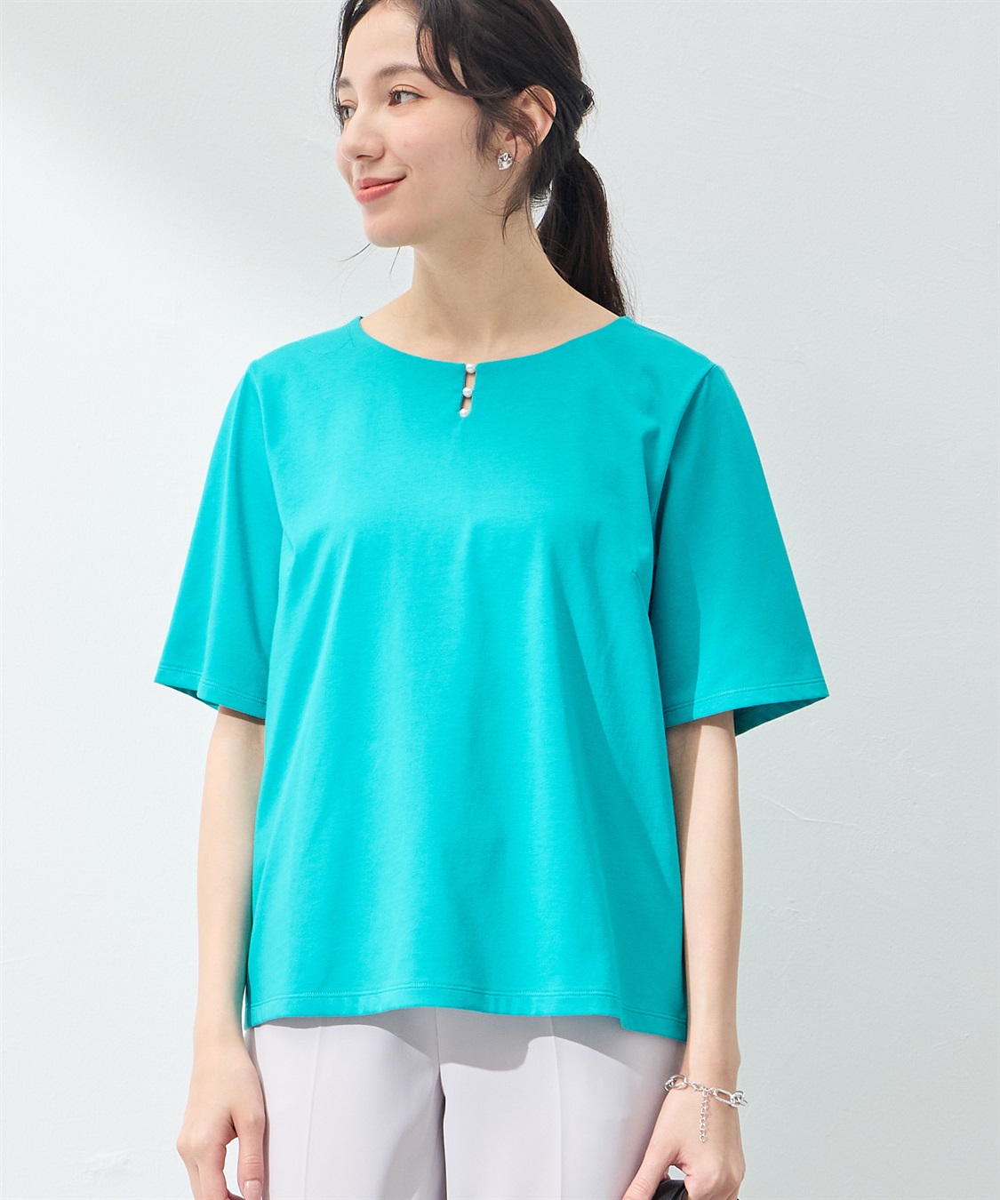 A/C DESIGN BY ALPHA CUBIC 【UVカット】パールプルオーバー_sub_24